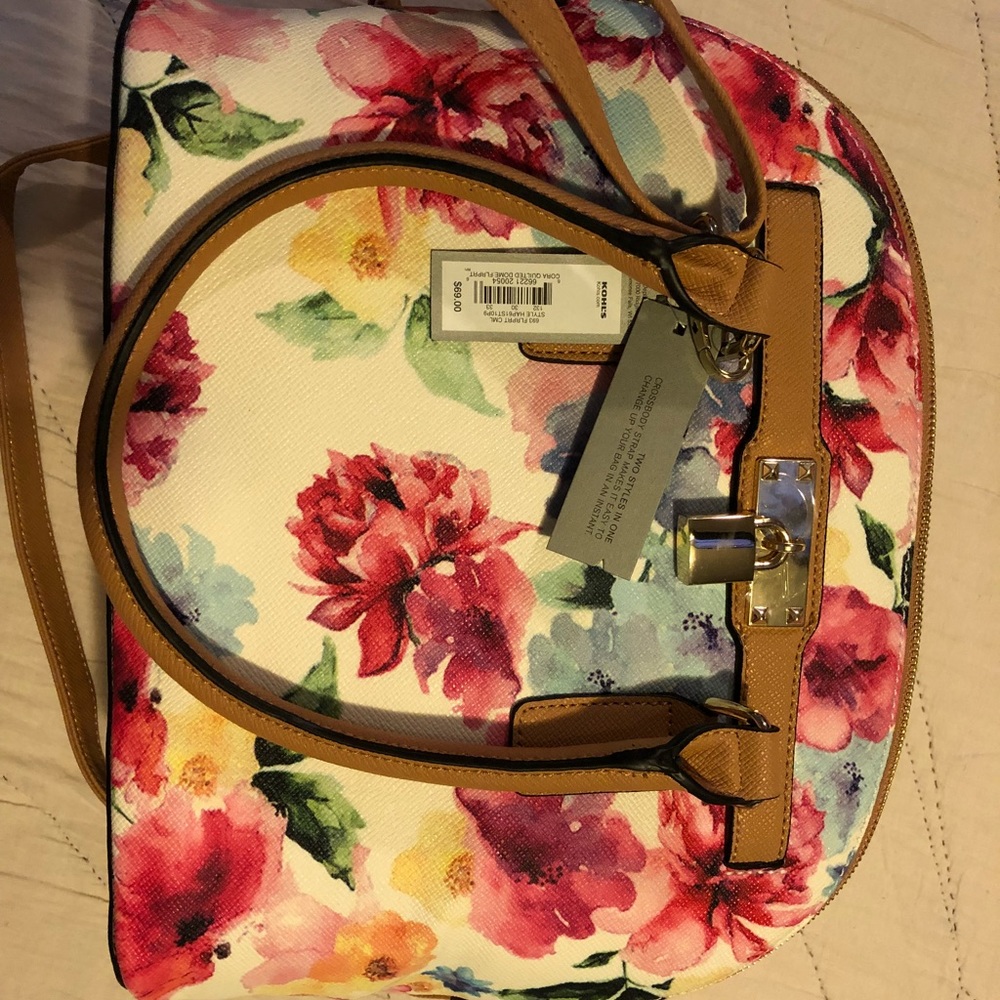 Apt. 9 floral handbag